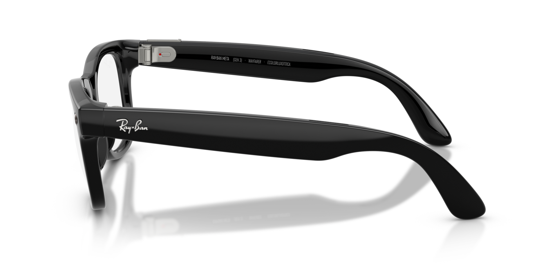 Ray-Ban Meta Wayfarer (Gen 3) Shiny Black / Transitions Grey
