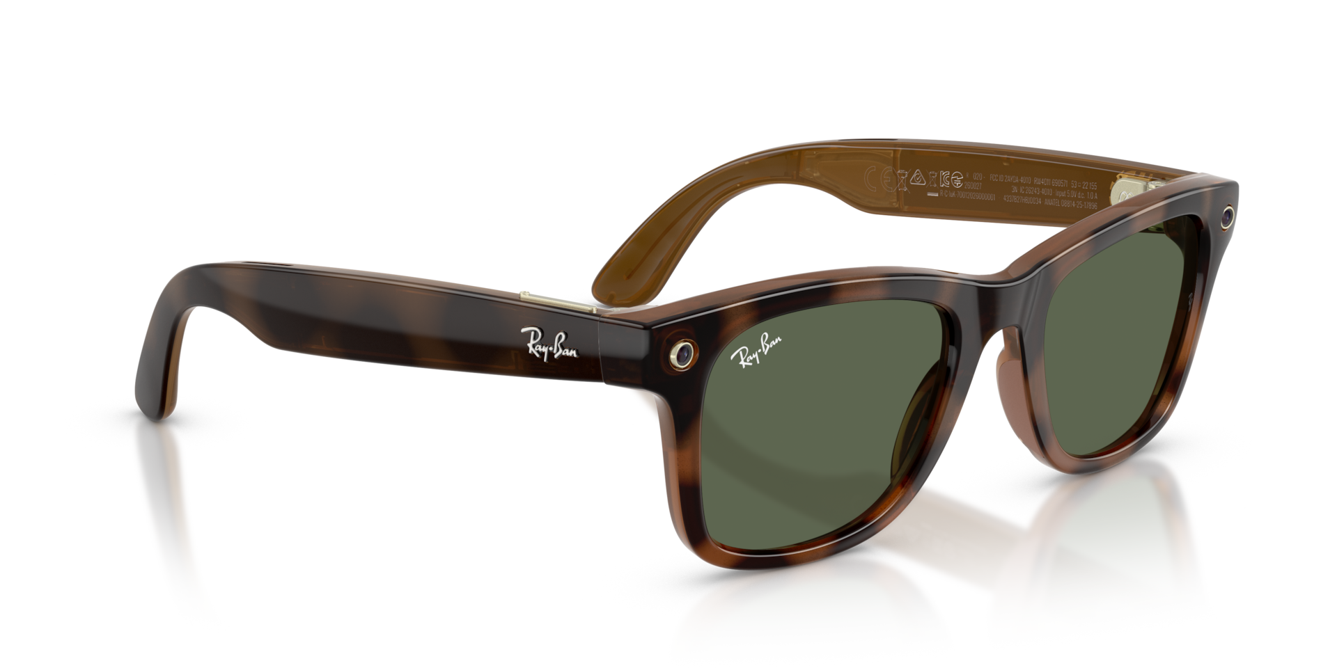 Ray-Ban Meta Wayfarer (Gen 3) Havana / G15 Green