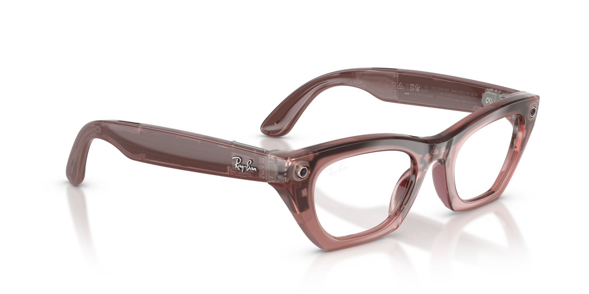 Ray-Ban Meta Zena Optics (Gen 3) Milky Pink Blush
