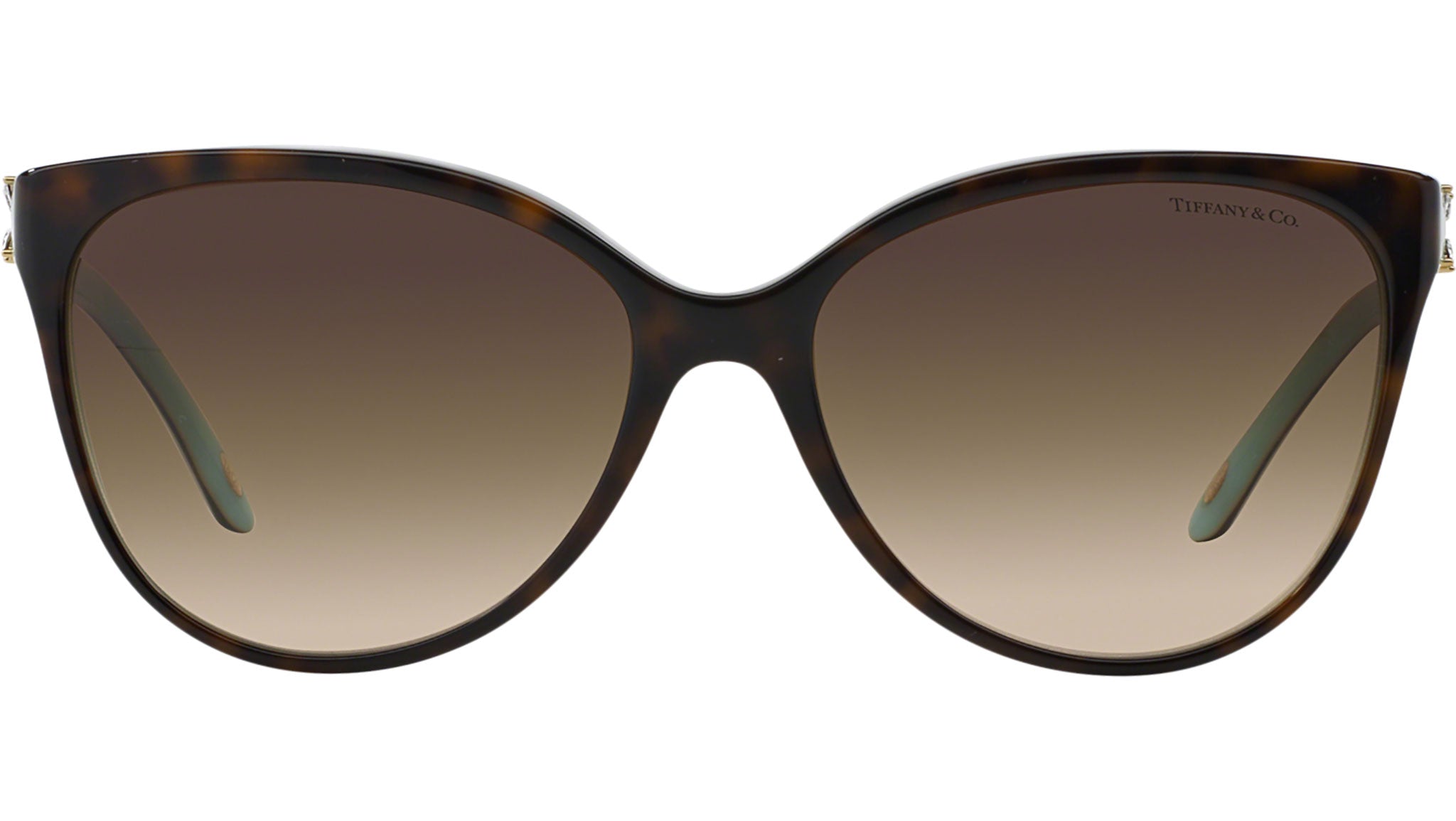 Tiffany & Co. TF4089B Havana on Tiffany Blue 58mm Sunglasses