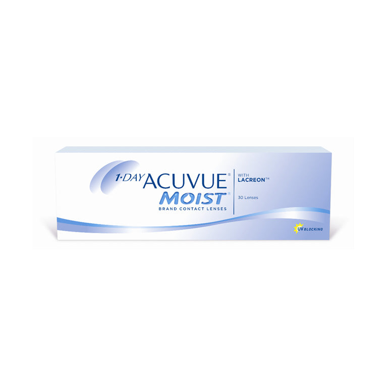 1-Day Acuvue Moist 30-Pack (Both Eyes)