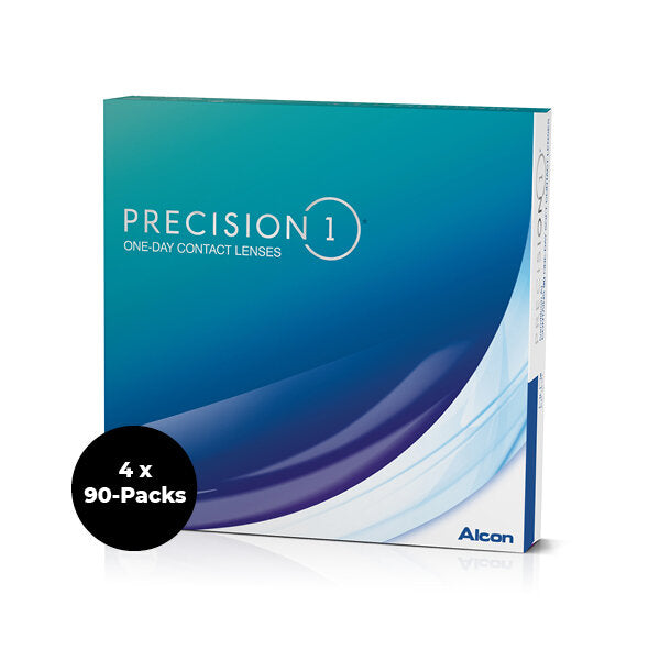 4 x Alcon Precision1 90-Pack (6-month supply)