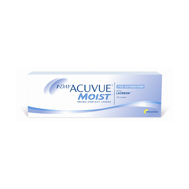 1-Day Acuvue Moist with Astigmatism 30-Pack (Both Eyes)