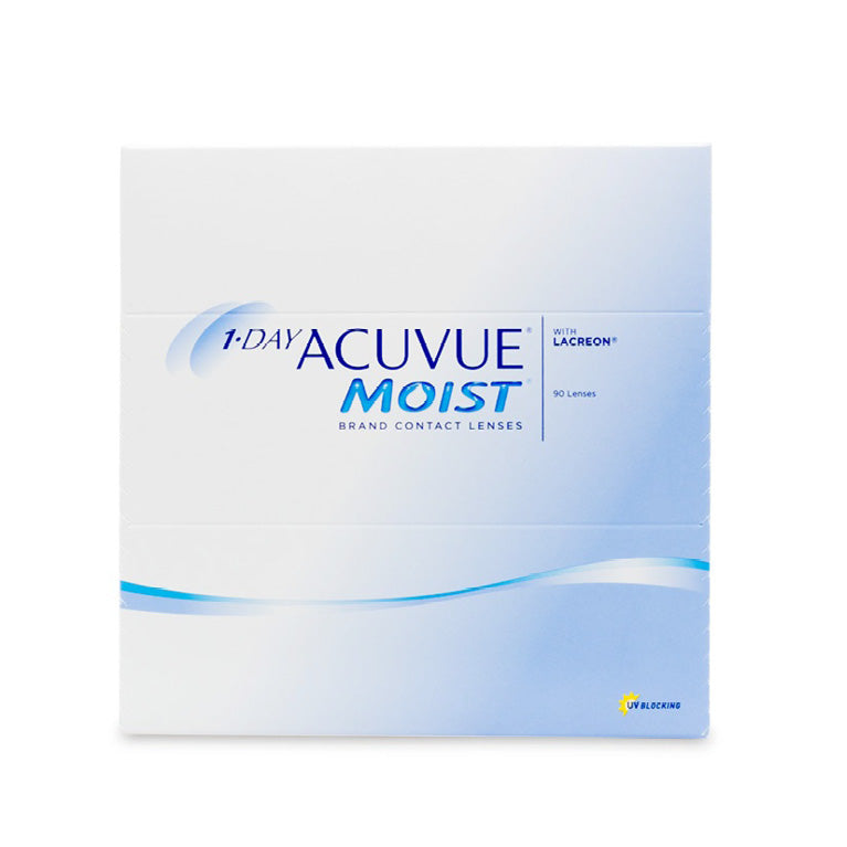 1 Day Acuvue Moist 90-Pack (Both Eyes)