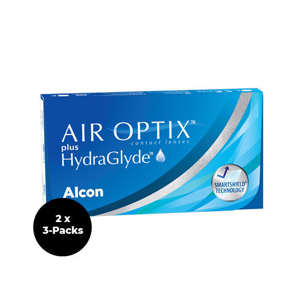 Air Optix plus HydraGlyde 6-Pack (One Eye)