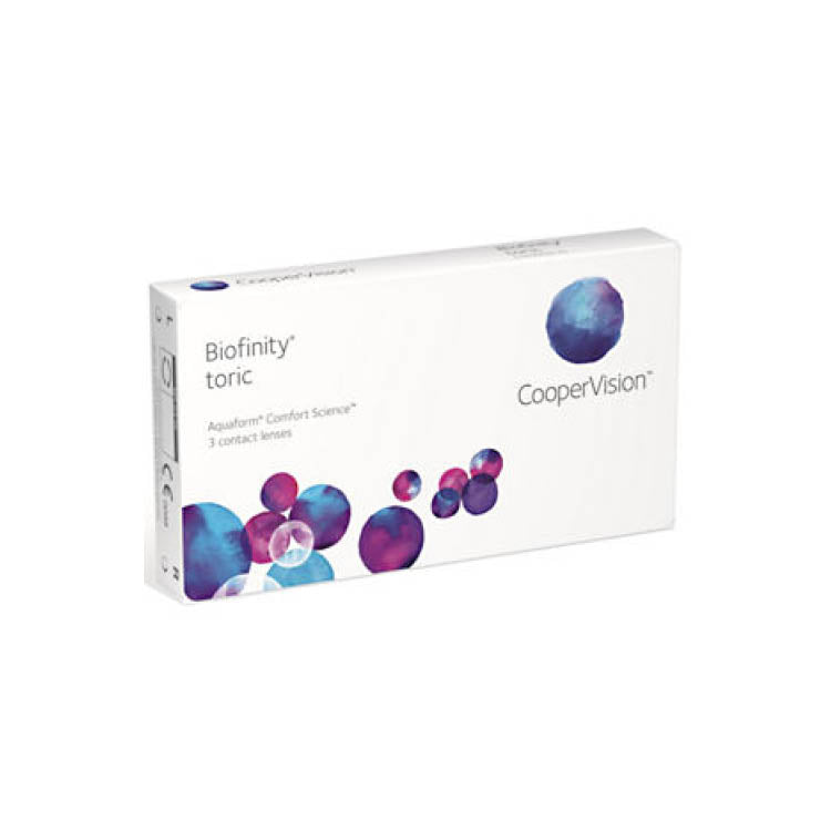 Biofinity Toric Monthly 3-Pack (One Eye)