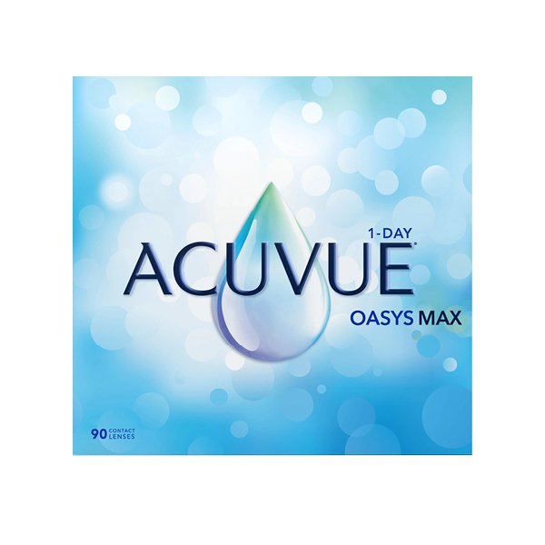 ACUVUE® OASYS MAX 1-DAY 90-Pack (One Eye)