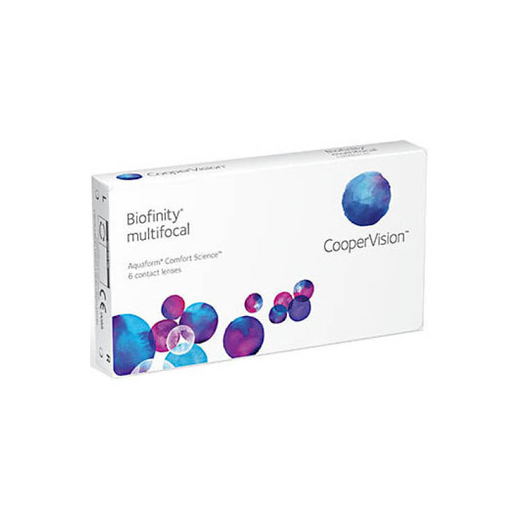 Biofinity Multifocal Monthly 6-Pack (One Eye)