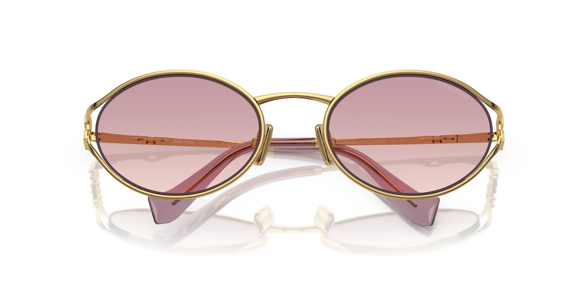 MIU MIU, 0MU 52YS, 5AK06S Gold, 54