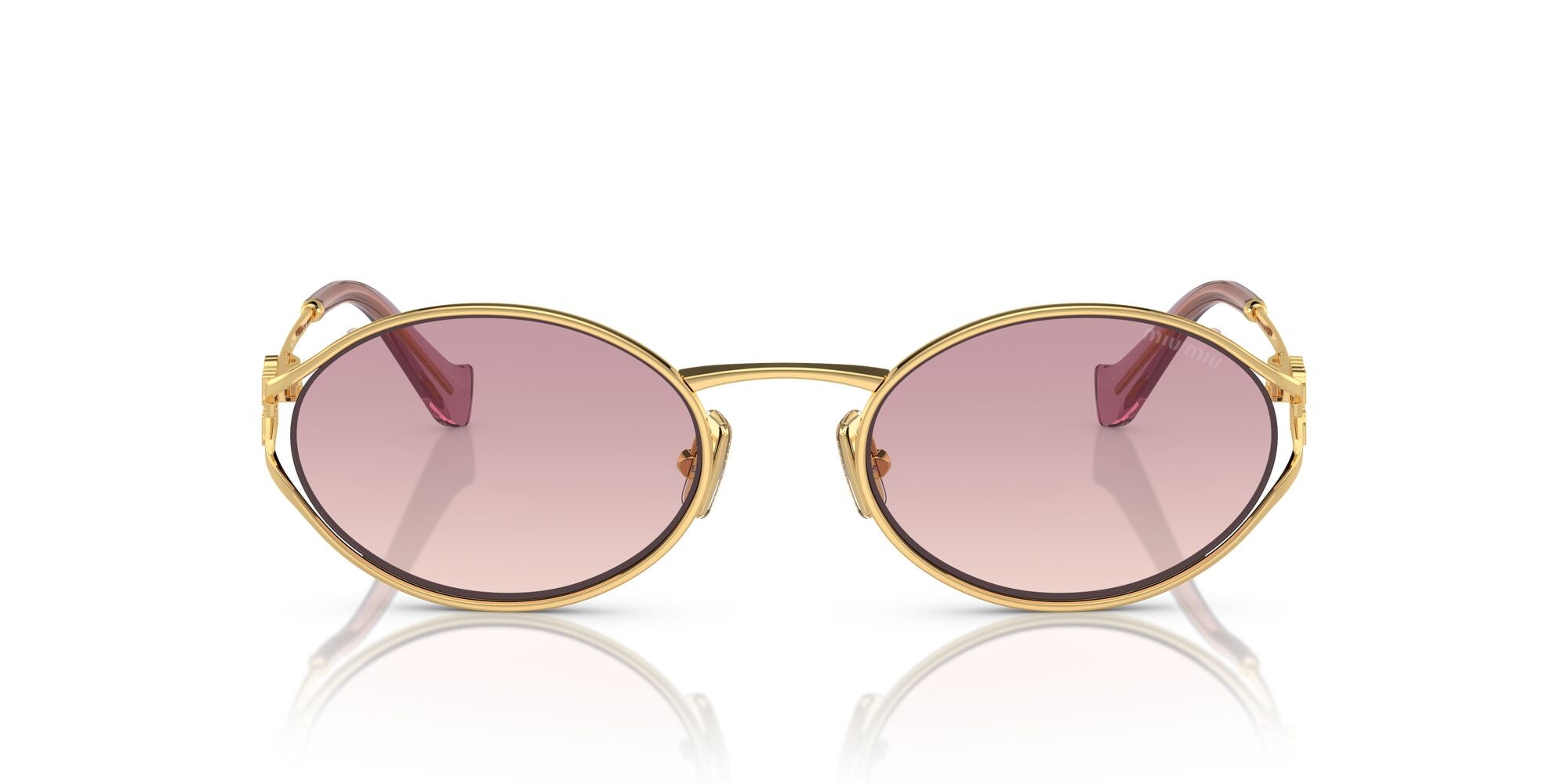 MIU MIU, 0MU 52YS, 5AK06S Gold, 54