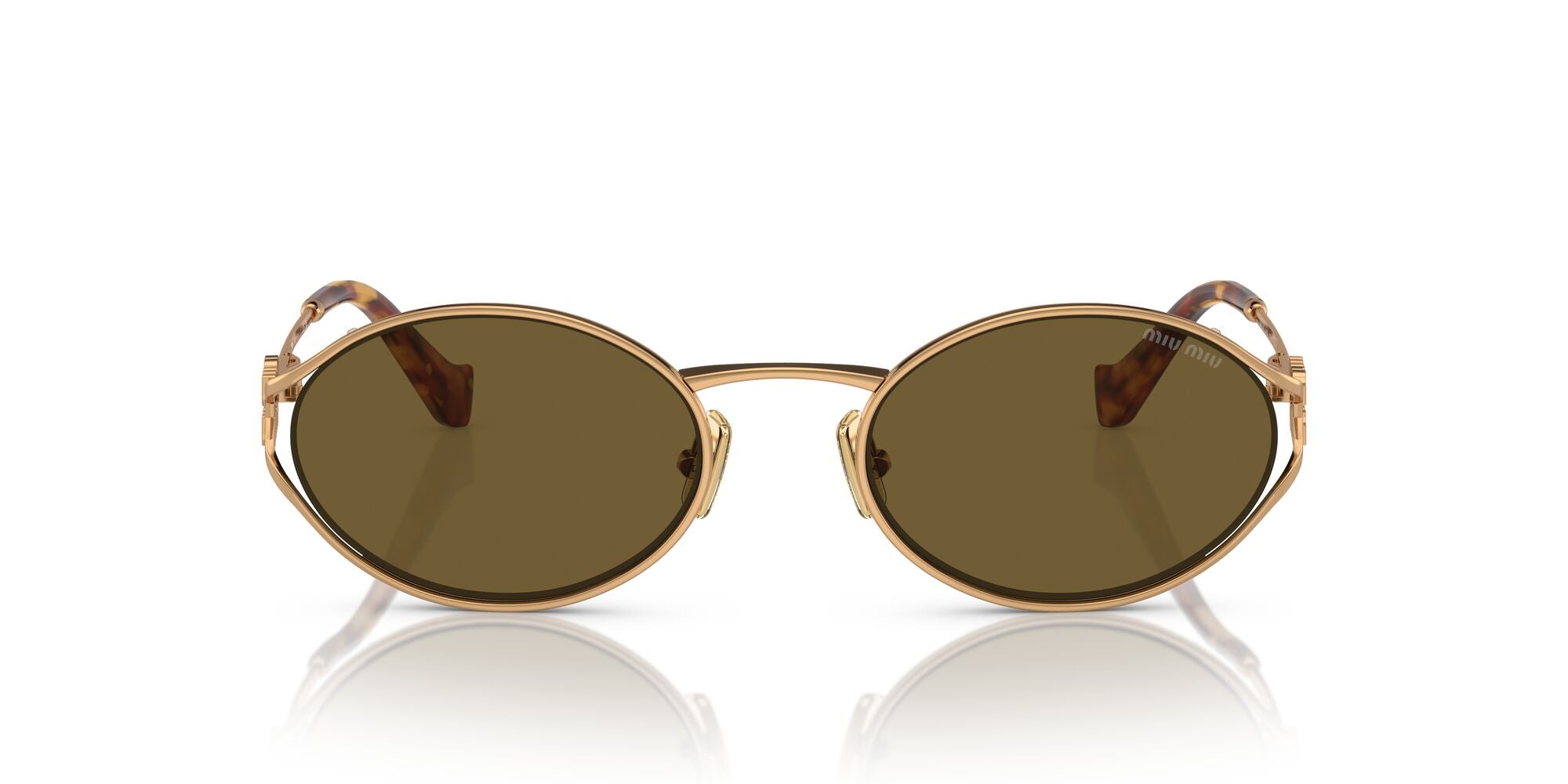 MIU MIU, 0MU 52YS, 7OE01T Brass Gold, 54