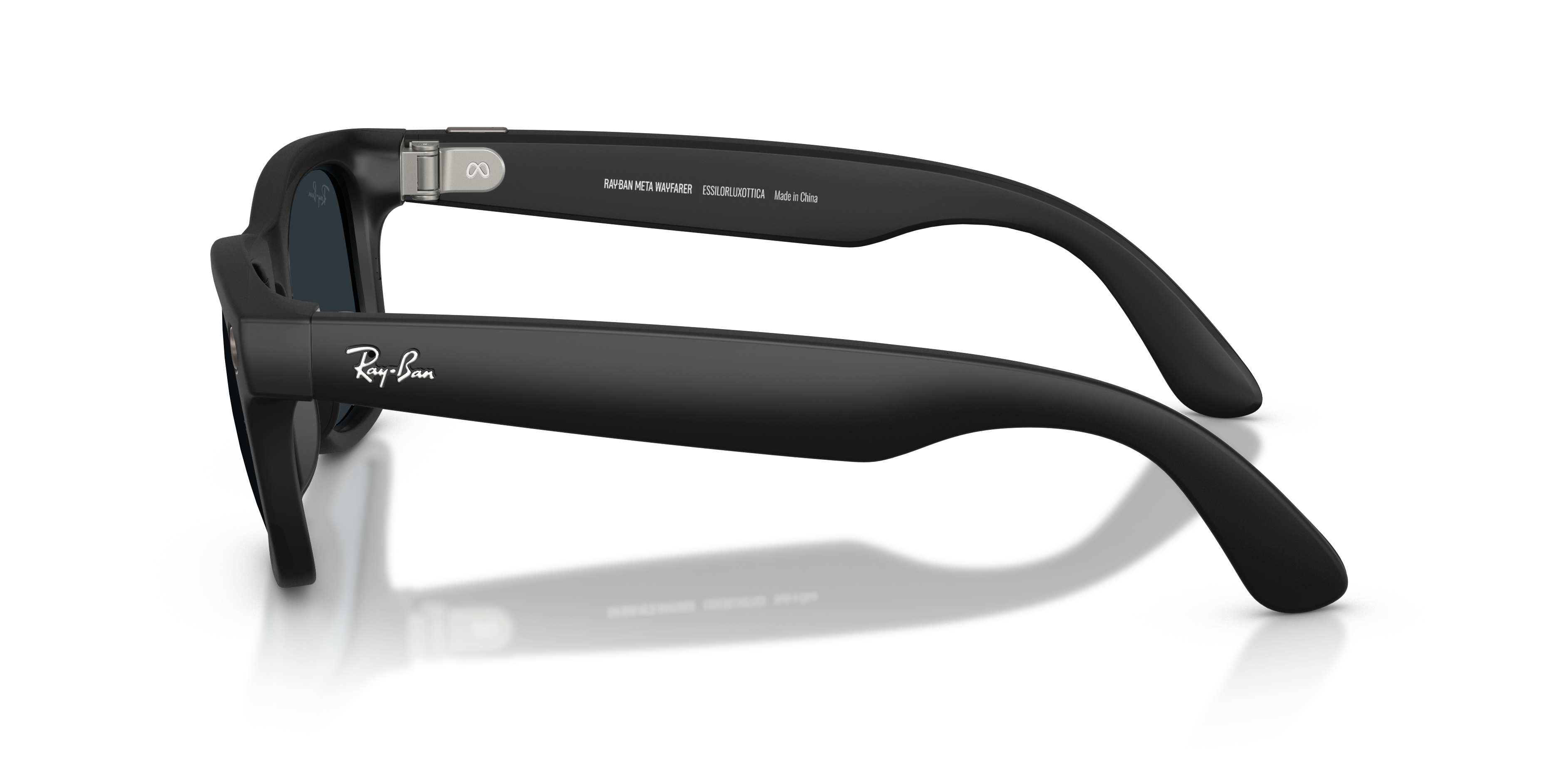 RAY-BAN Meta Wayfarer (Gen 2), 0RW4012, 601S1Z, TRANSITIONS GREY MATTE BLACK, 50