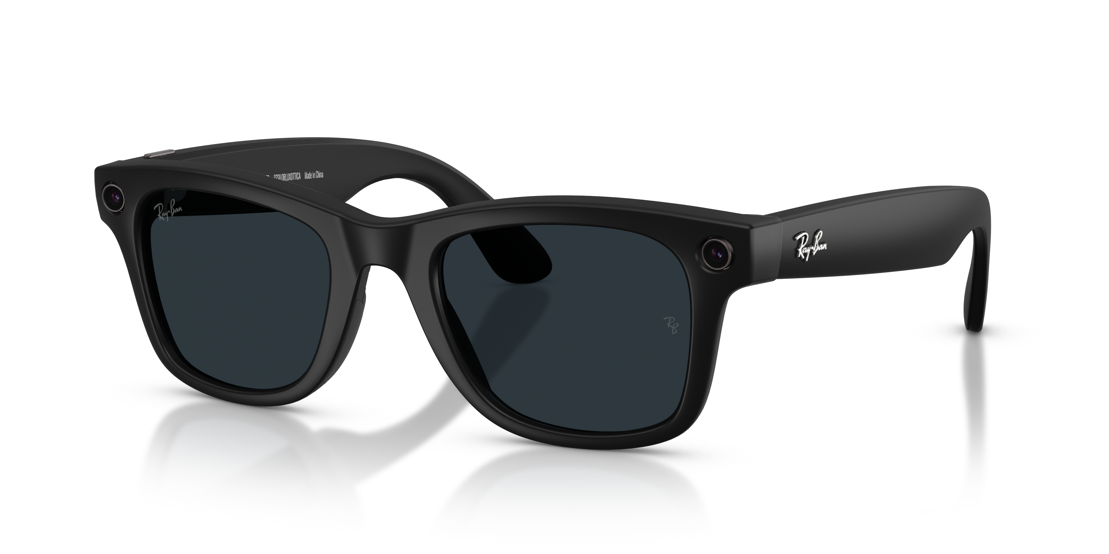 RAY-BAN Meta Wayfarer (Gen 2), 0RW4012, 601S1Z, TRANSITIONS GREY MATTE BLACK, 53