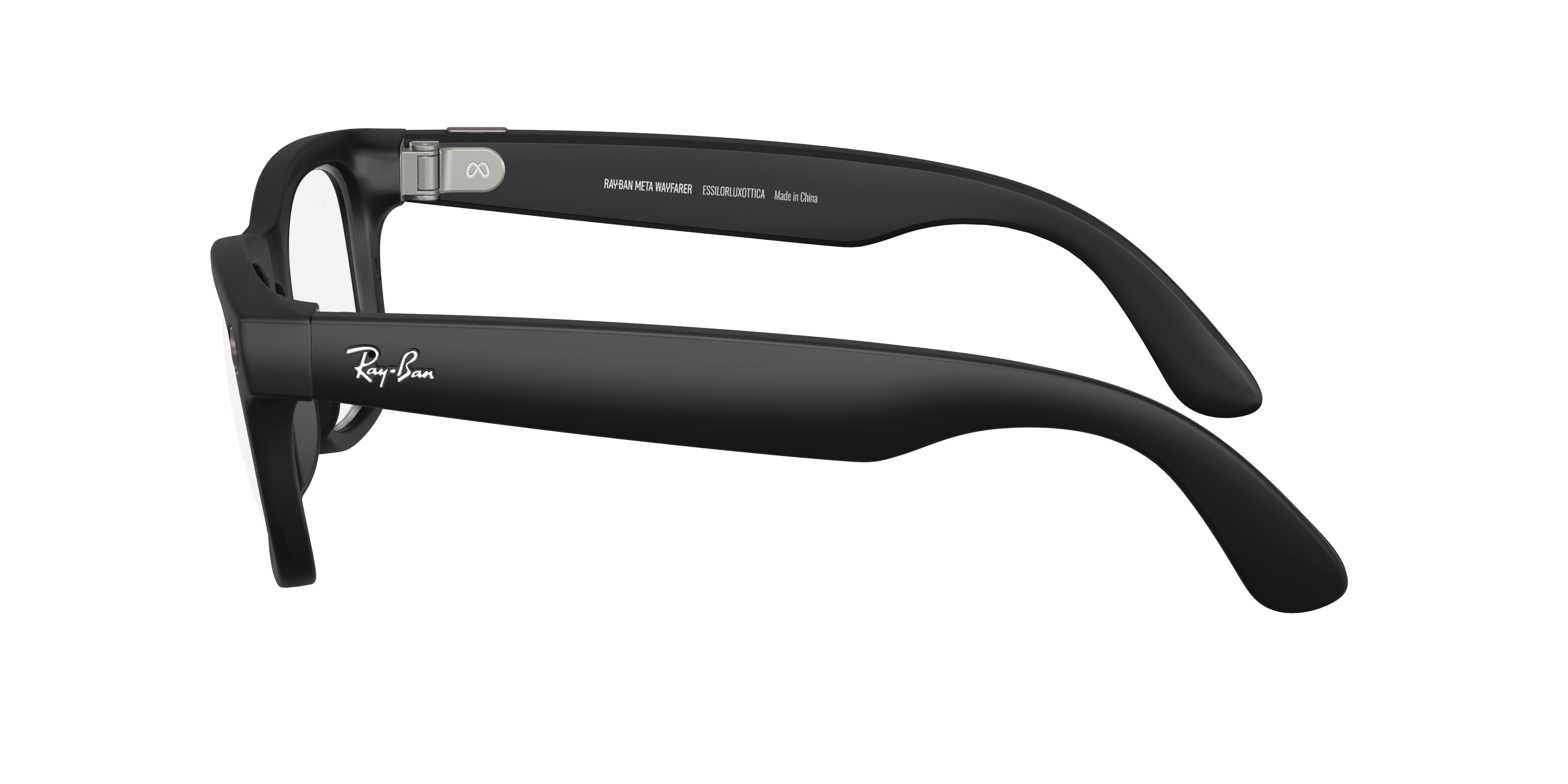 RAY-BAN, 0RW4006 Meta Wayfarer (Gen 1), Transitions Black, 50