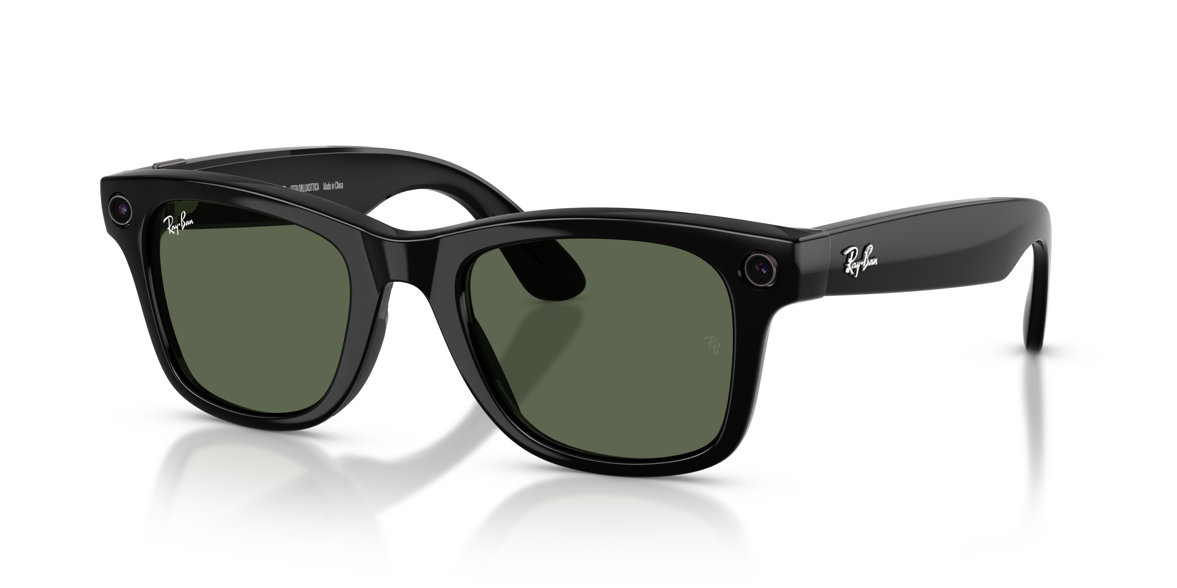 RAY-BAN, 0RW4006 Meta Wayfarer (Gen 1), G-15 Green Black, 50