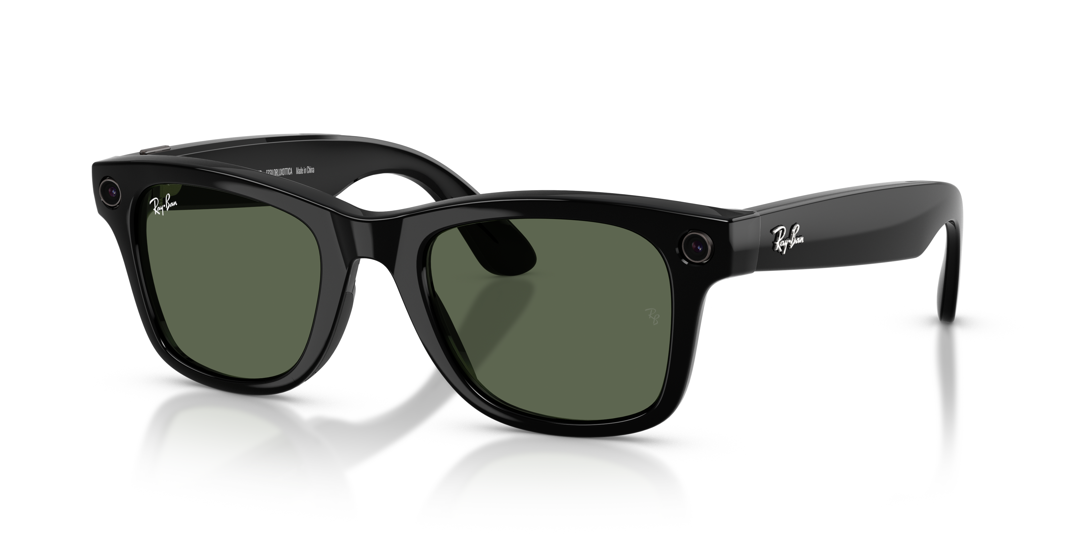 RAY-BAN, 0RW4006 Meta Wayfarer (Gen 1), G-15 Green Black, 50