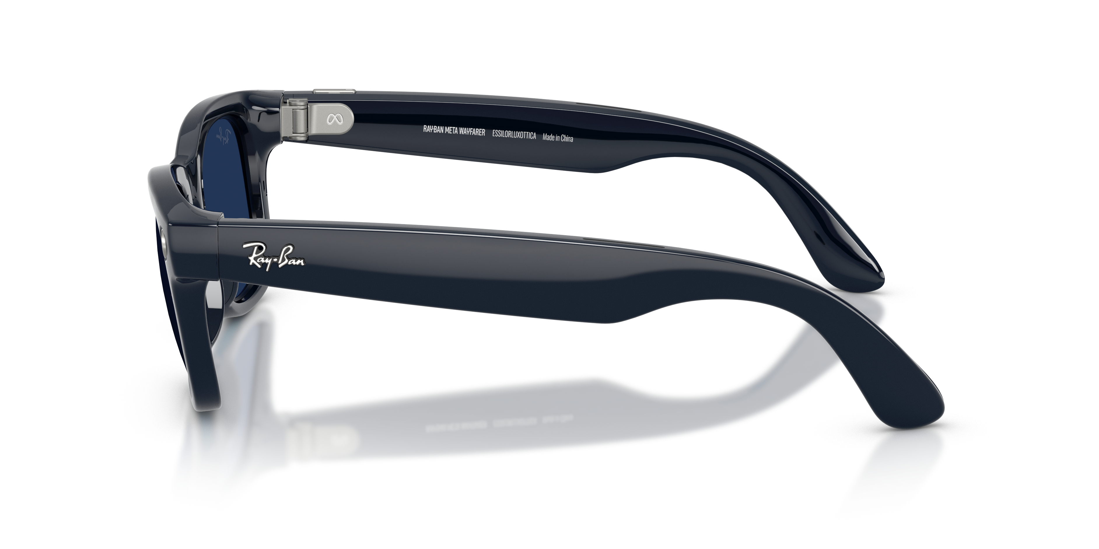 RAY-BAN, 0RW4012 Meta Wayfarer (Gen 2) 6628MF, TRANSITIONS® SAPPHIRE SHINY COSMIC BLUE, 53