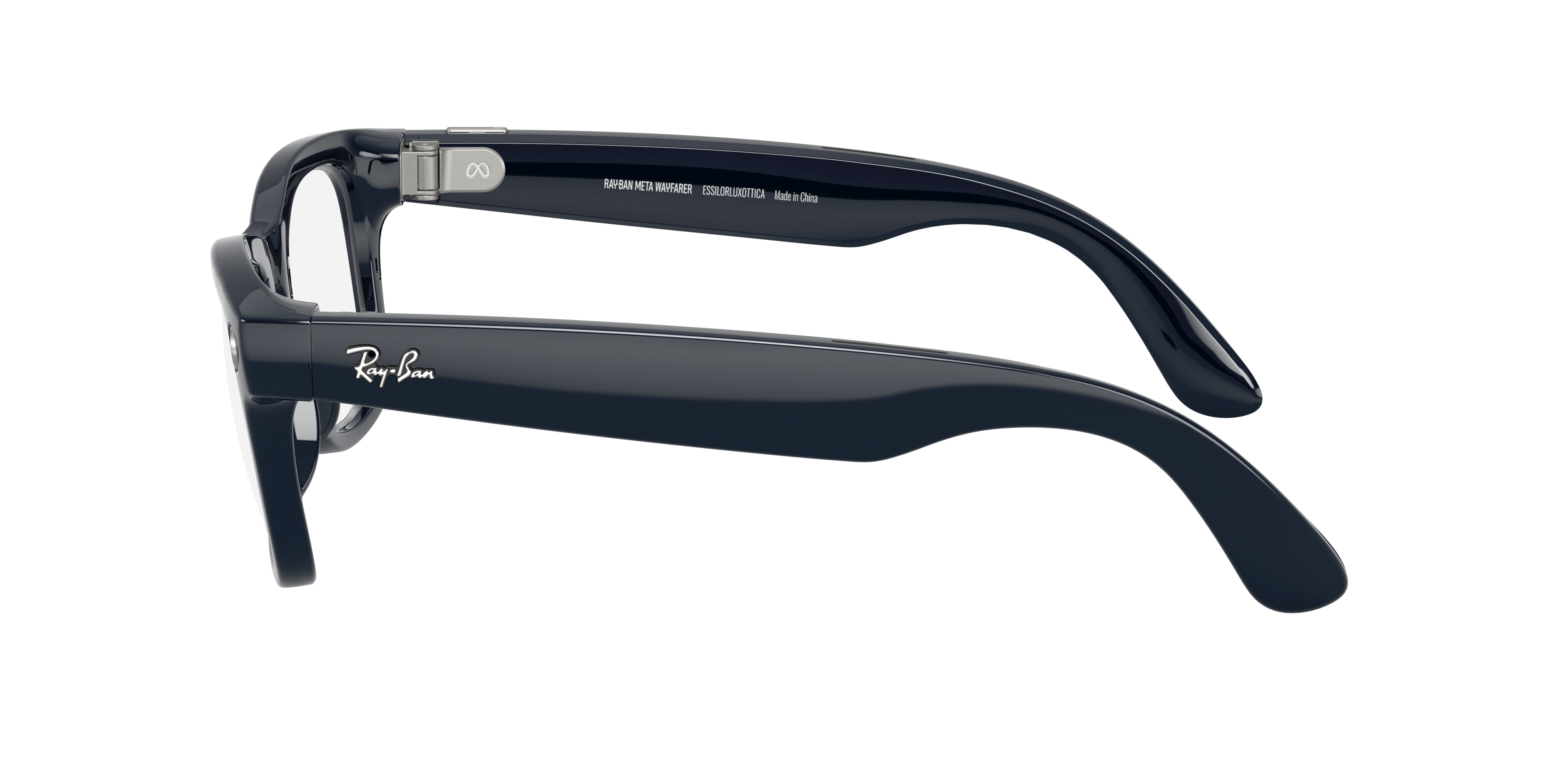 RAY-BAN, 0RW4012 Meta Wayfarer (Gen 2) 6628MF, TRANSITIONS® SAPPHIRE SHINY COSMIC BLUE, 50