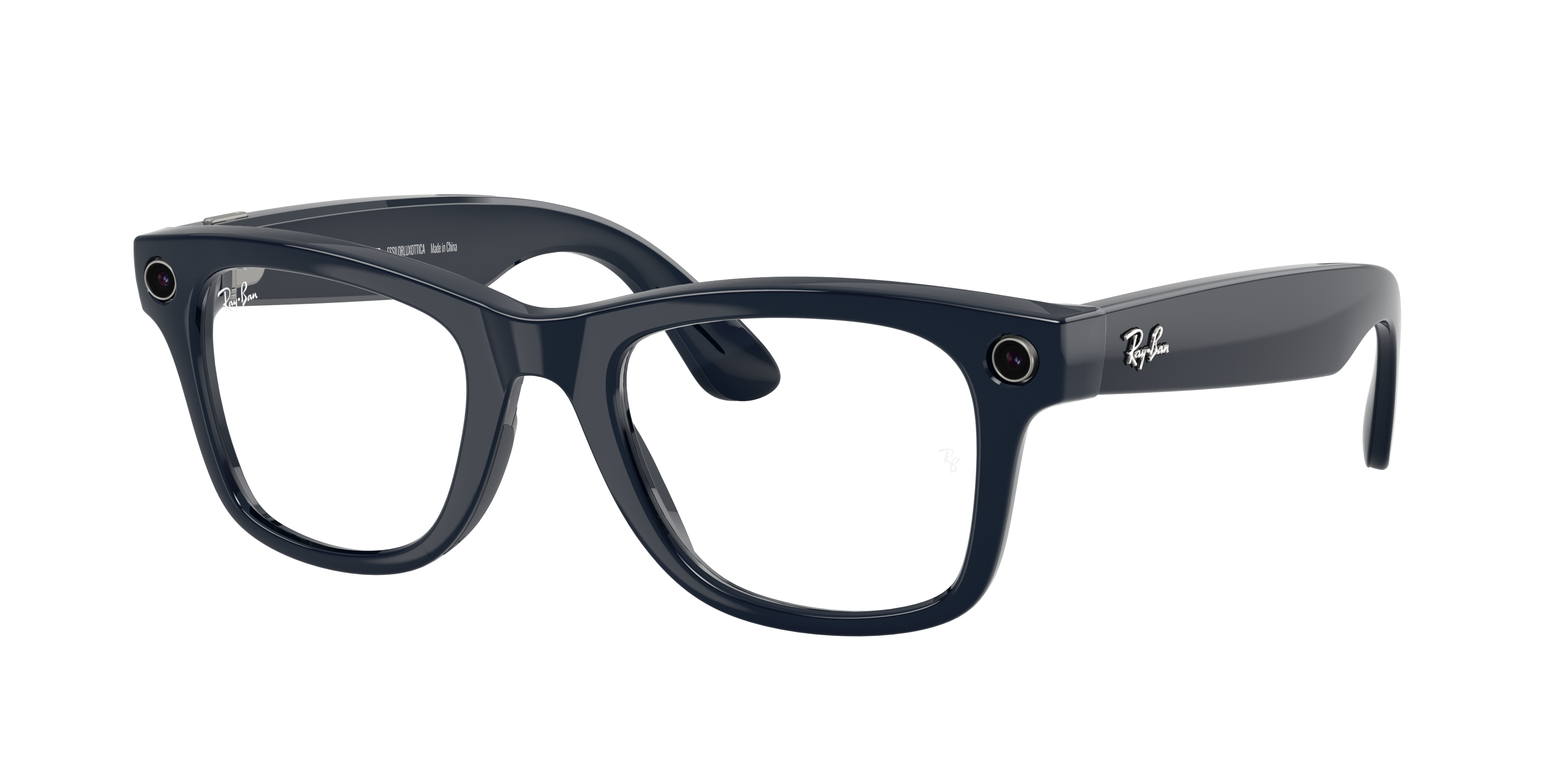 RAY-BAN, 0RW4012 Meta Wayfarer (Gen 2) 6628MF, TRANSITIONS® SAPPHIRE SHINY COSMIC BLUE, 50