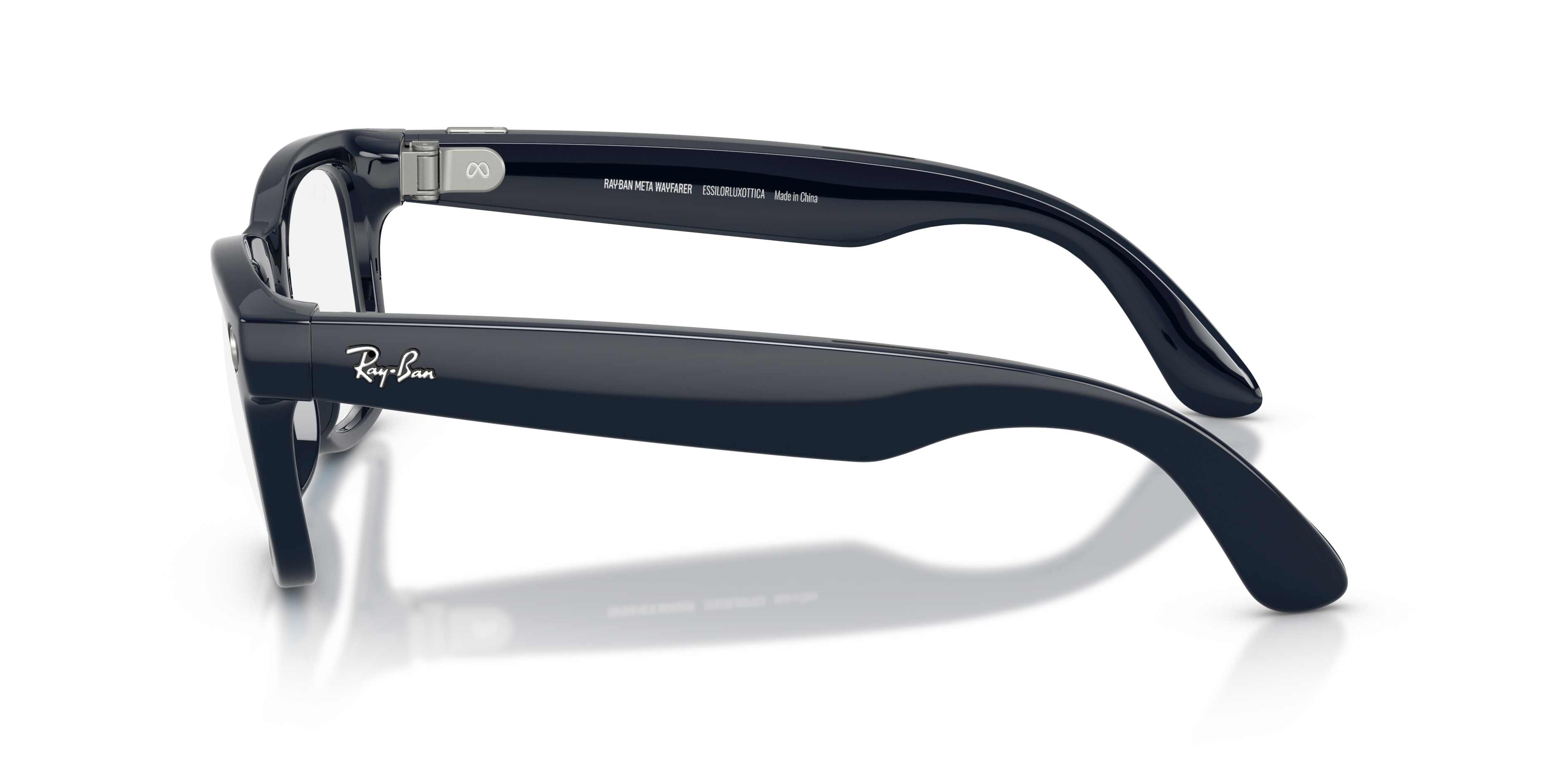 RAY-BAN, 0RW4012 Meta Wayfarer (Gen 2) 6628MF, TRANSITIONS® SAPPHIRE SHINY COSMIC BLUE, 53