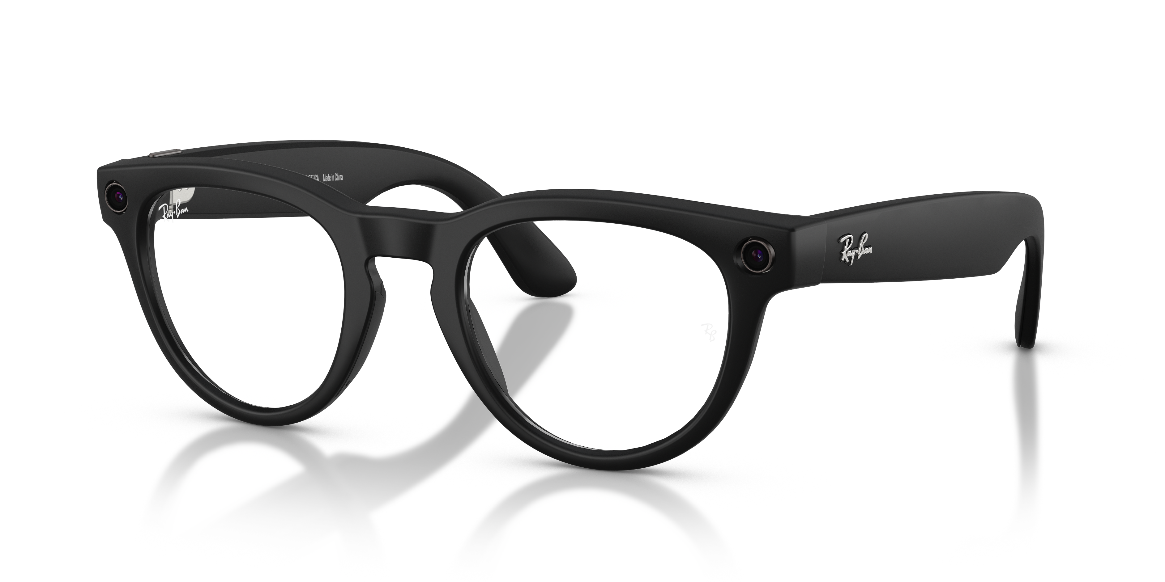 RAY-BAN, 0RW4013 Meta Headliner (Gen 2) 601SSB, CLEAR MATTE BLACK, 50