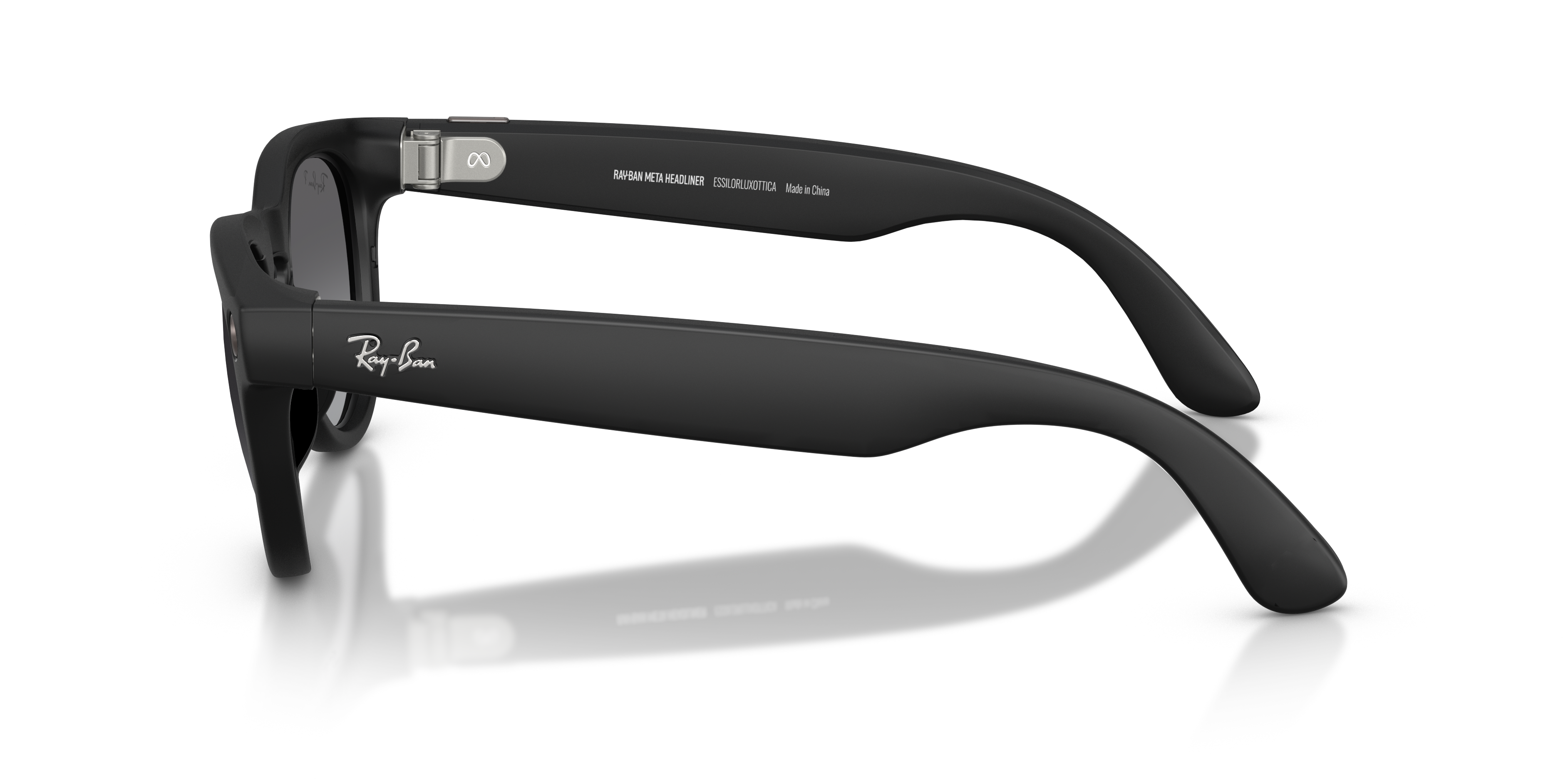 RAY-BAN, 0RW4013 Meta Headliner (Gen 2) 601ST3, POLAR GRADIENT GRAPHITE MATTE BLACK, 50