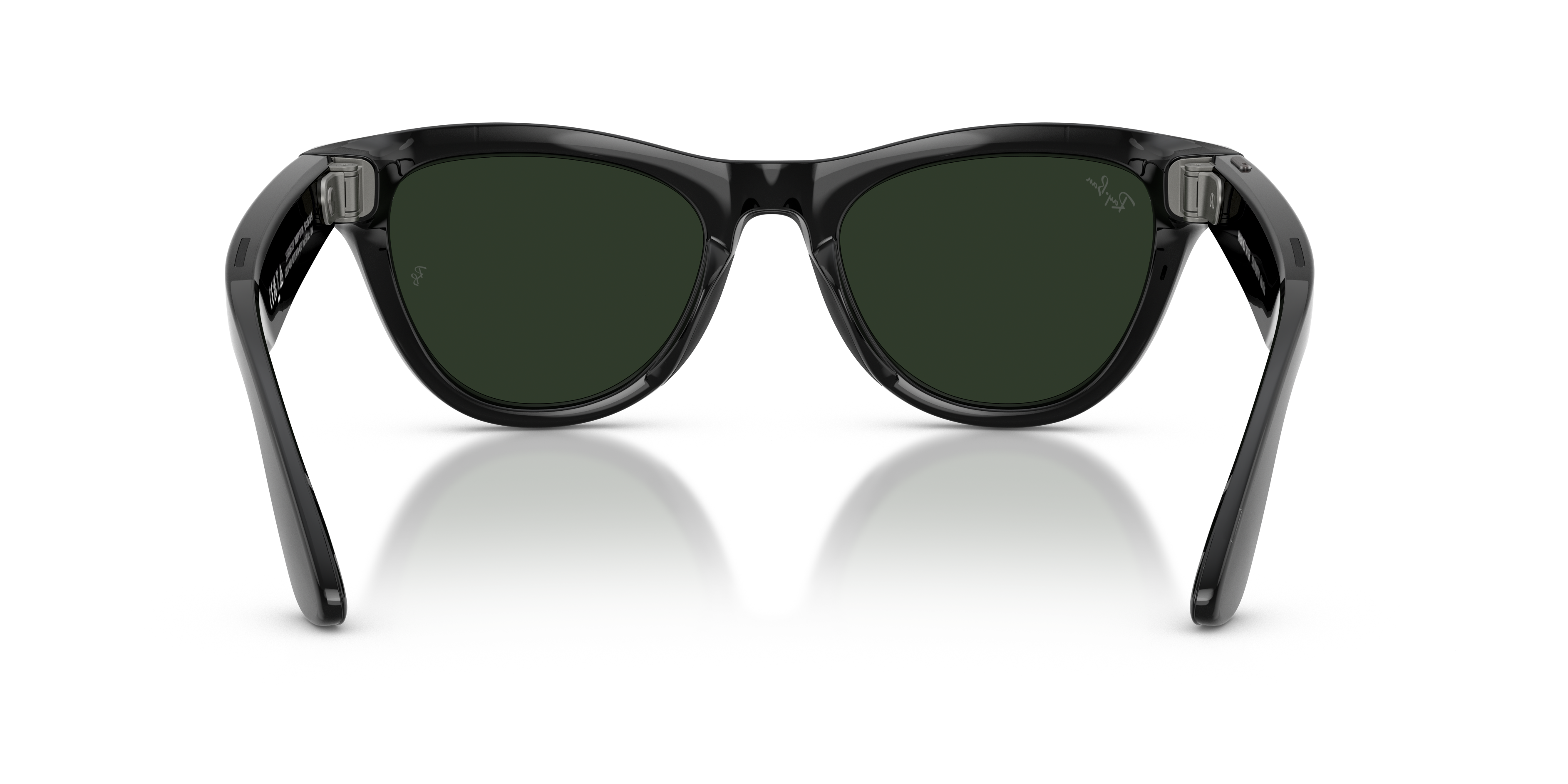 RAY-BAN, 0RW4014 Meta Skyler (Gen 2) 601/1M, TRANSITIONS® GRAPHITE GREEN SHINY BLACK, 52