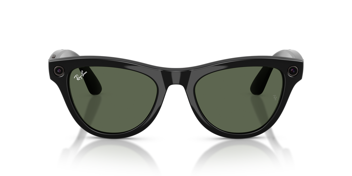 RAY-BAN, 0RW4014 Meta Skyler (Gen 2) 601/71, G15 GREEN SHINY BLACK, 52