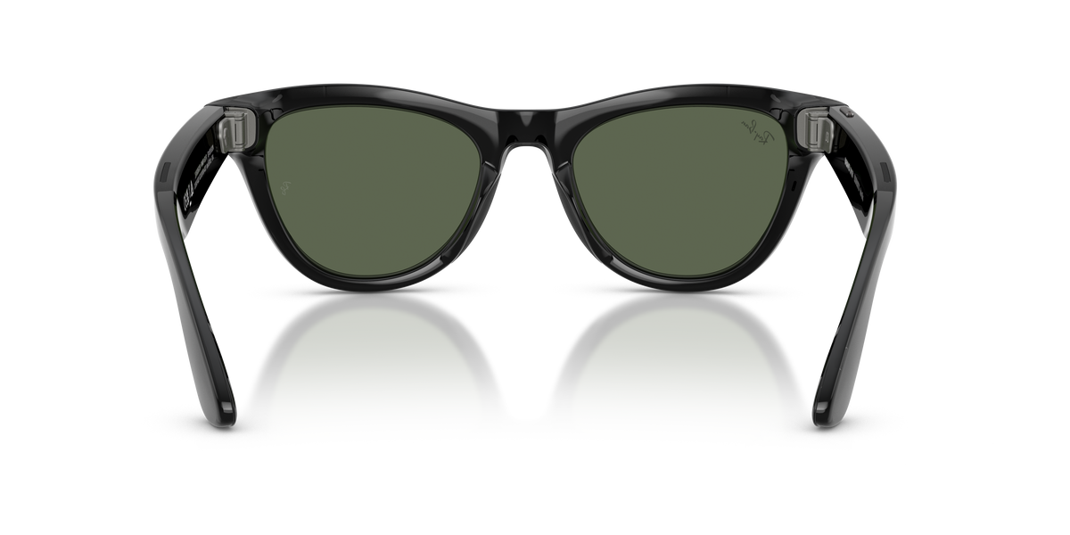 RAY-BAN, 0RW4014 Meta Skyler (Gen 2) 601/71, G15 GREEN SHINY BLACK, 52