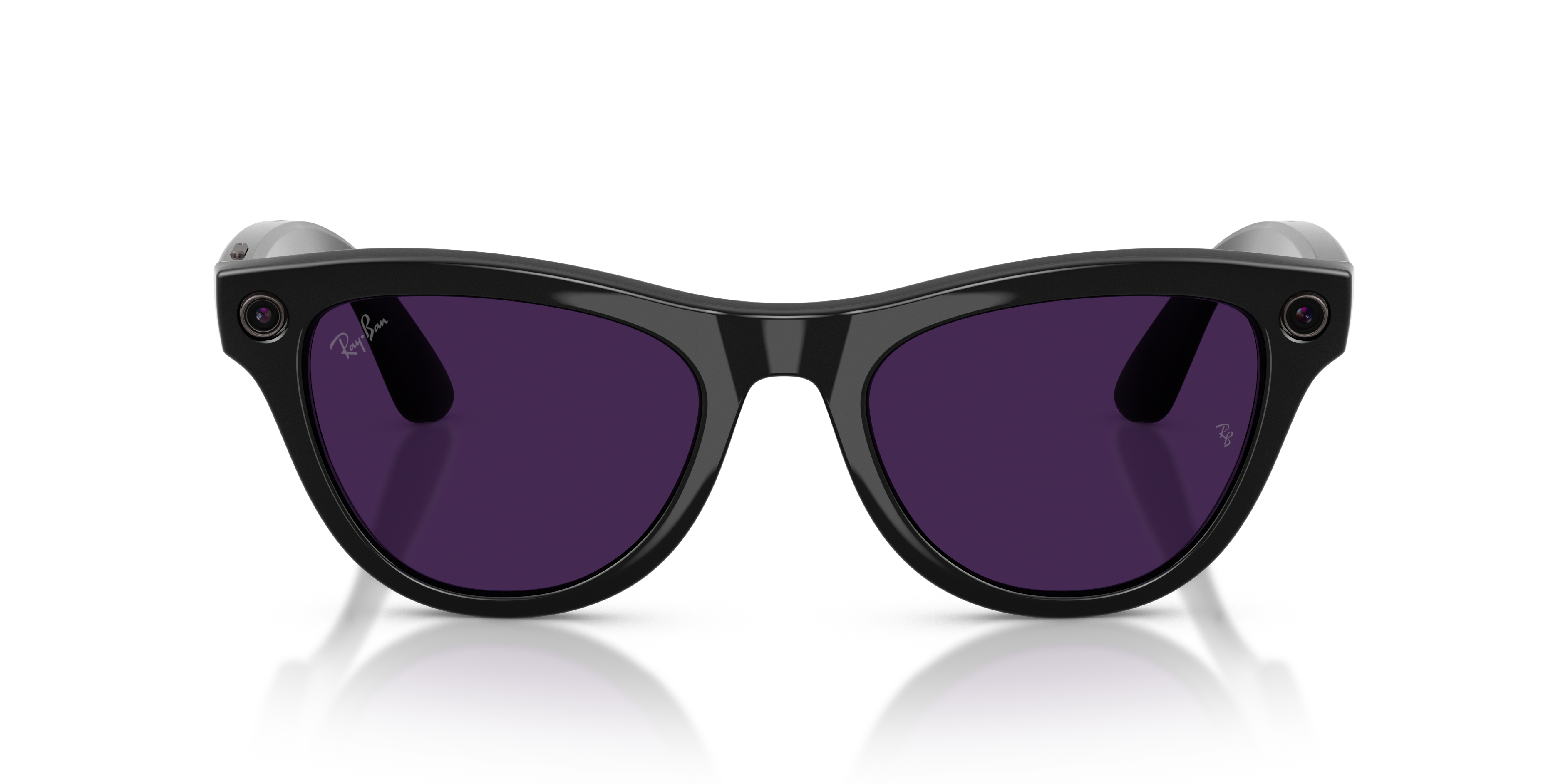RAY-BAN, 0RW4014 Meta Skyler (Gen 2) 601/CH, TRANSITIONS® AMETHYST SHINY BLACK, 52