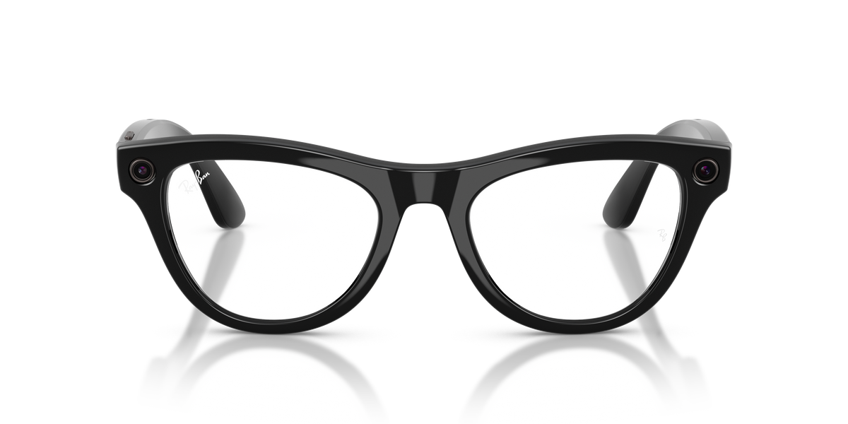 Ray-Ban Wearable, 0RW4010, 601/SB Black, 52