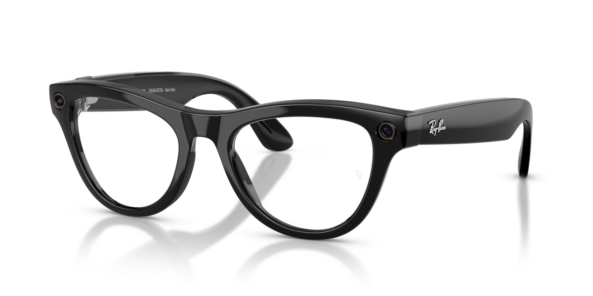 Ray-Ban Wearable, 0RW4010, 601/SB Black, 52