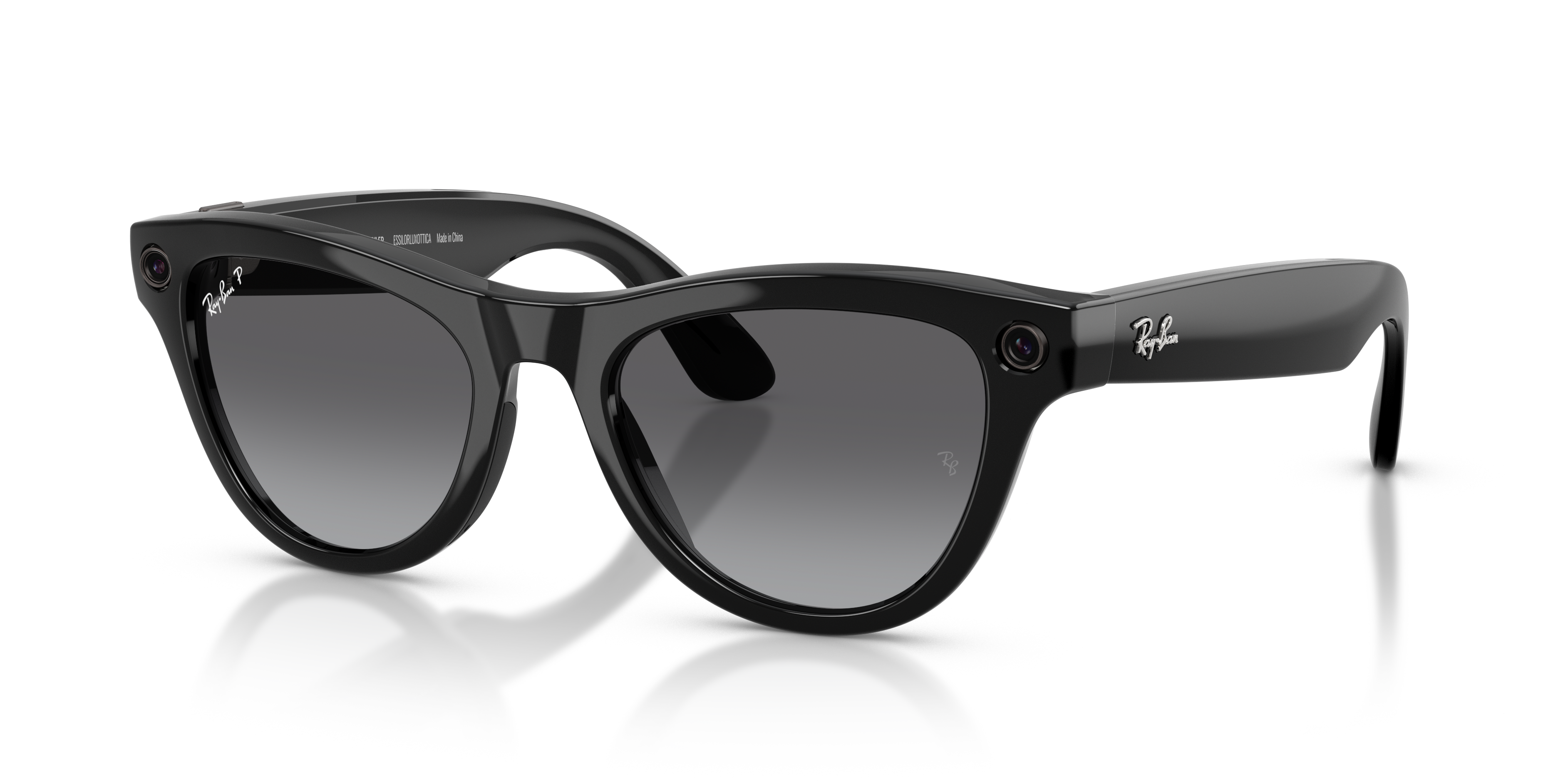 RAY-BAN, 0RW4014 Meta Skyler (Gen 2) 601/T3, POLAR GRADIENT GRAPHITE SHINY BLACK, 52