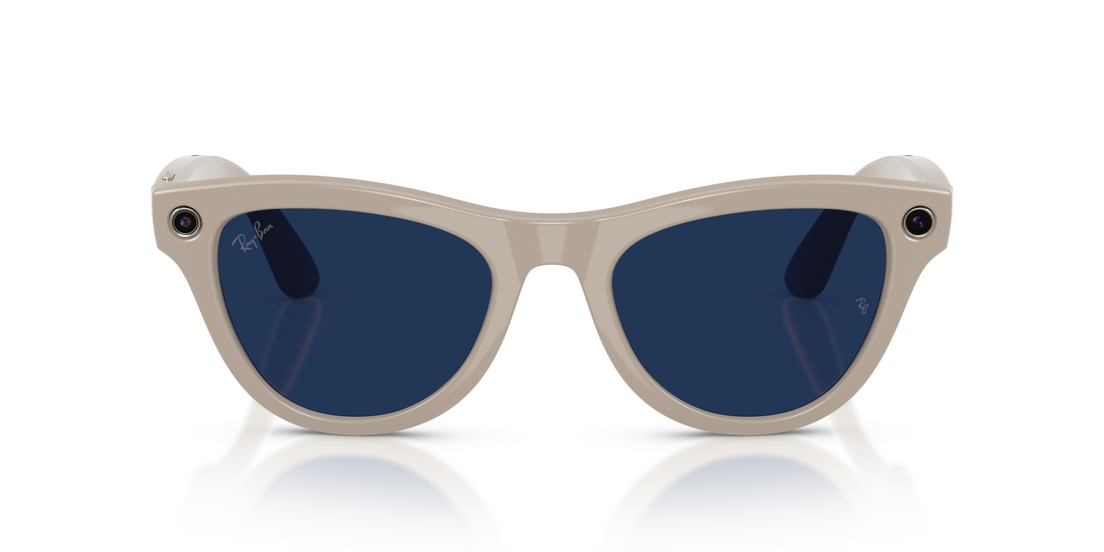 RAY-BAN, 0RW4014 Meta Skyler (Gen 2) 6700MF, TRANSITIONS® SAPPHIRE SHINY CHALKY GRAY, 52