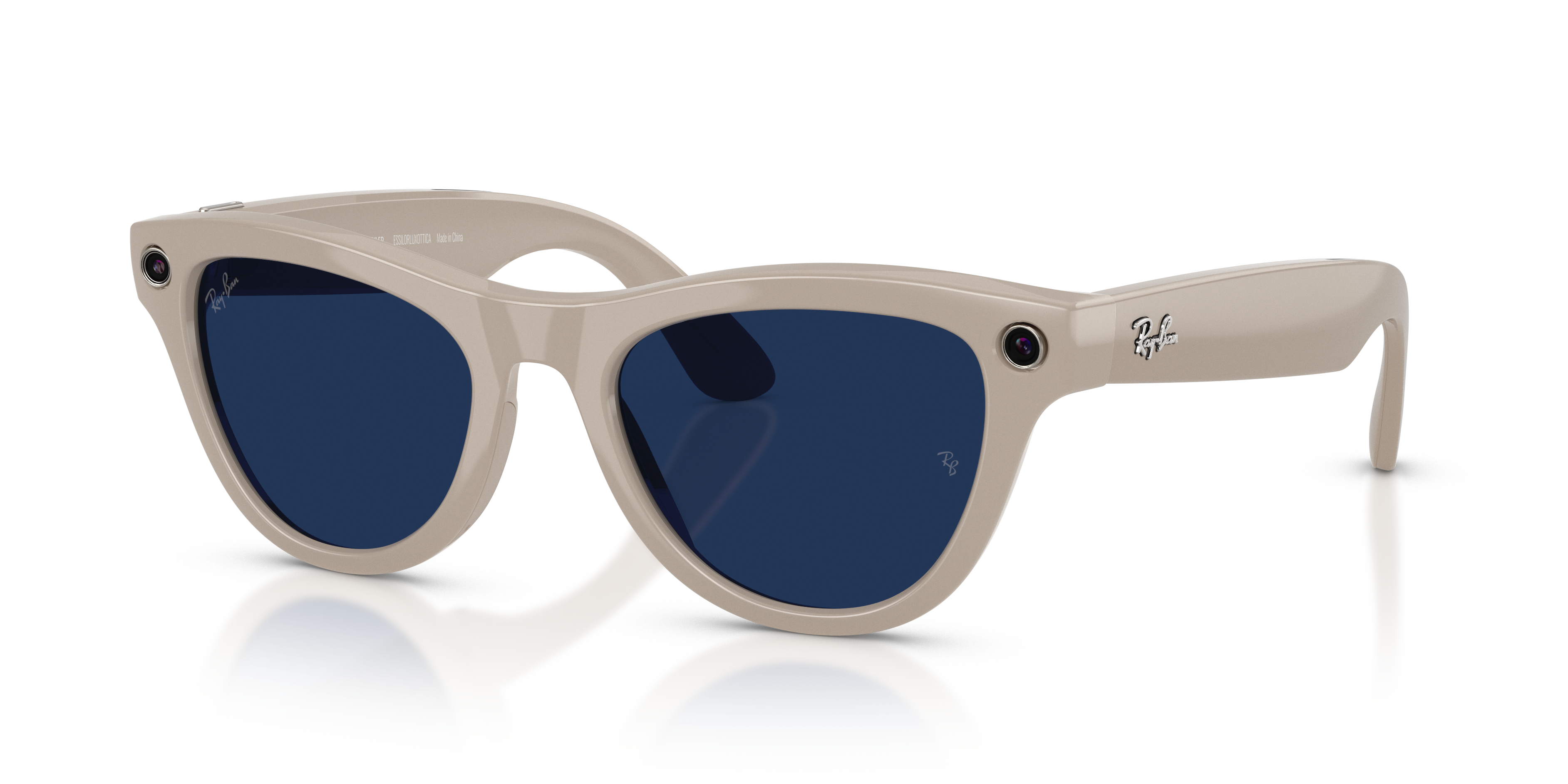 Ray-Ban Wearable, 0RW4010, 6700MF Chalky Grey, 52