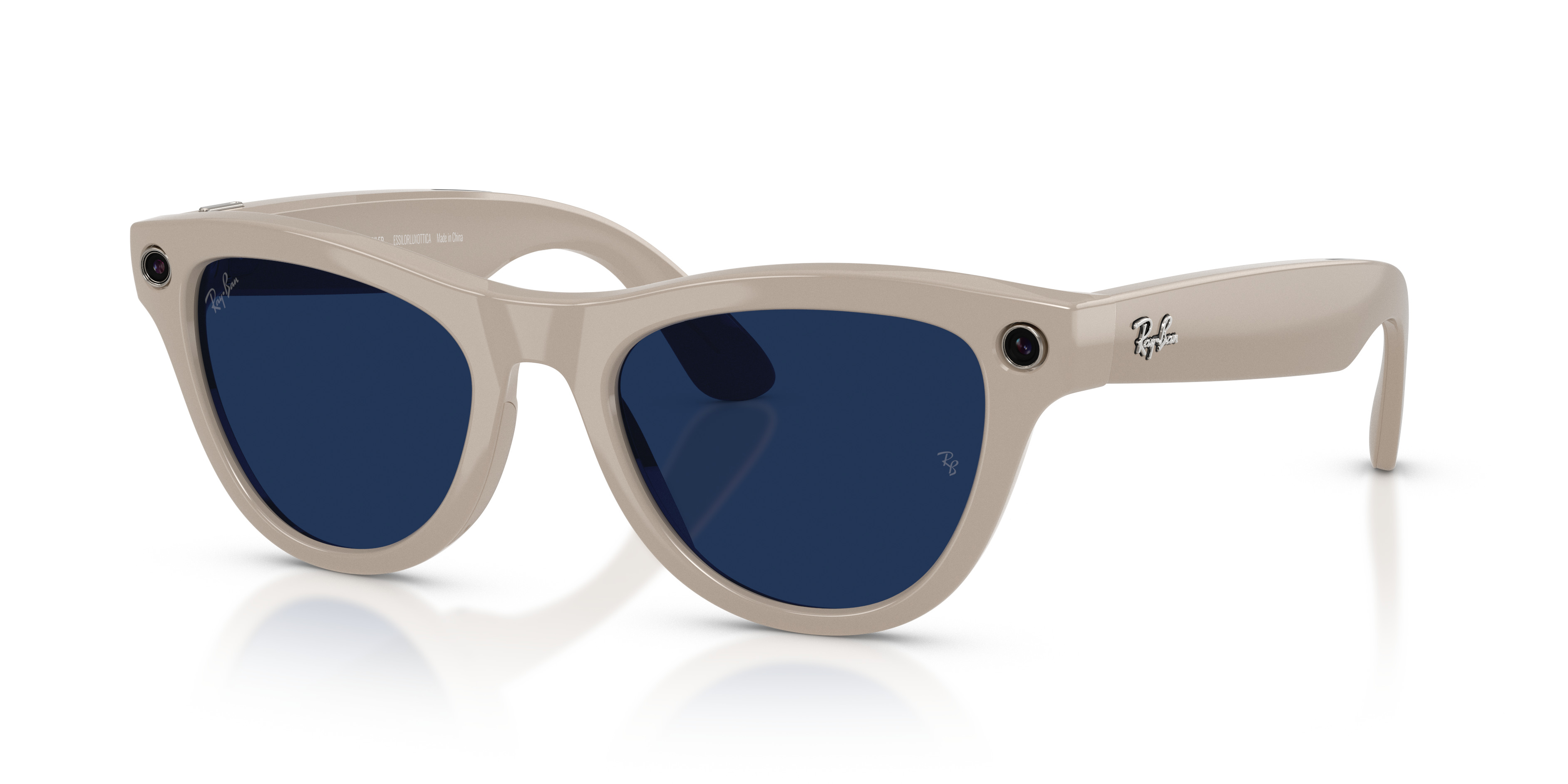Ray-Ban Wearable, 0RW4010, 6700MF Chalky Grey, 52
