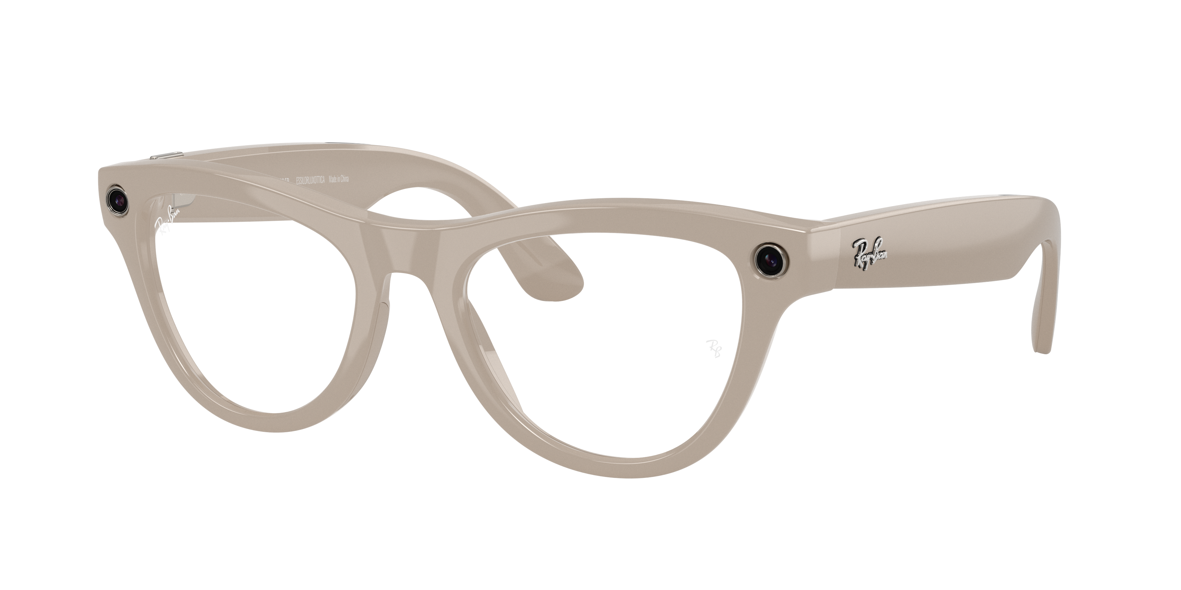 RAY-BAN, 0RW4014 Meta Skyler (Gen 2) 6700MF, TRANSITIONS® SAPPHIRE SHINY CHALKY GRAY, 52