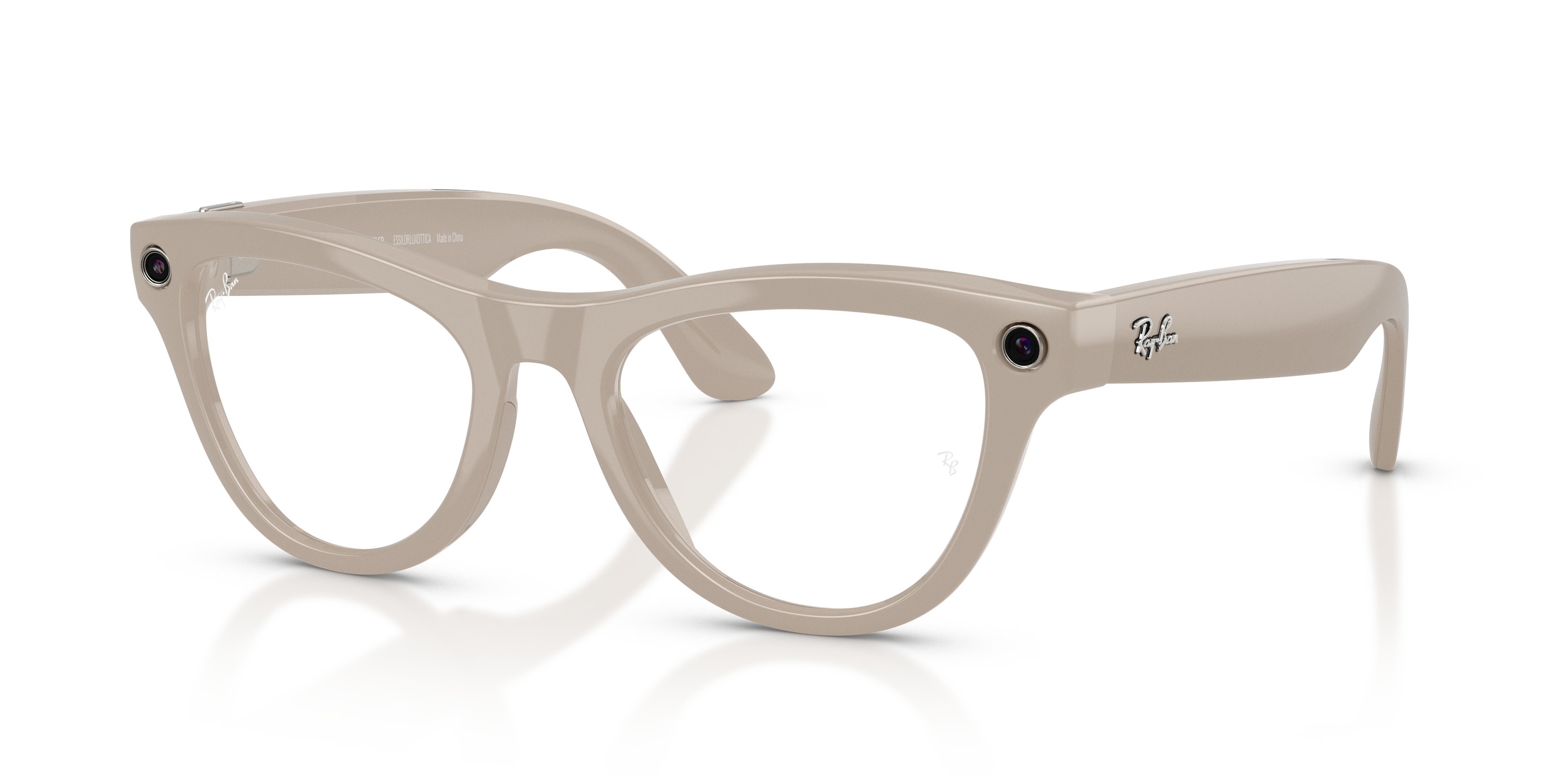 Ray-Ban Wearable, 0RW4010, 6700MF Chalky Grey, 52