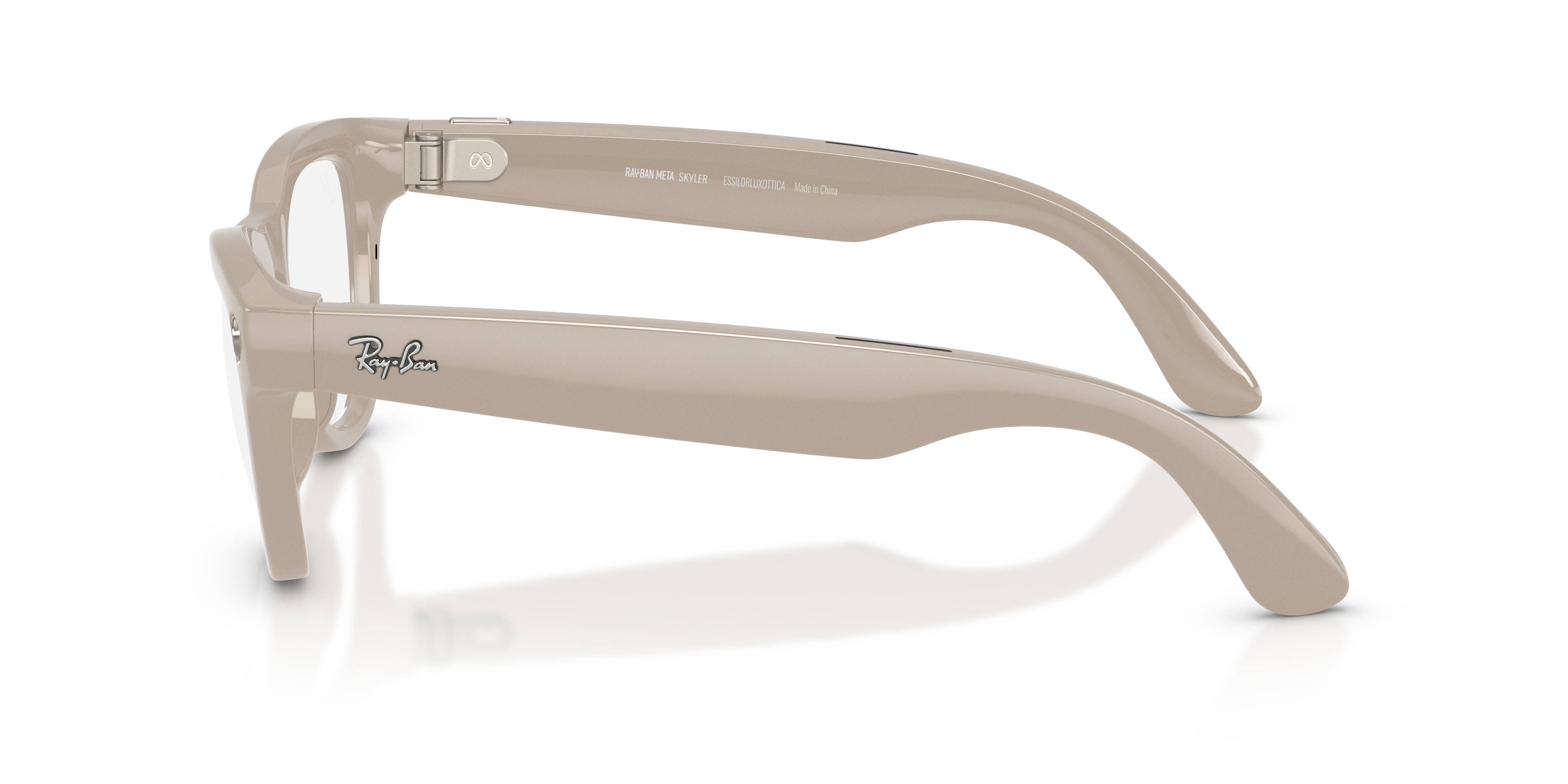 Ray-Ban Wearable, 0RW4010, 6700MF Chalky Grey, 52