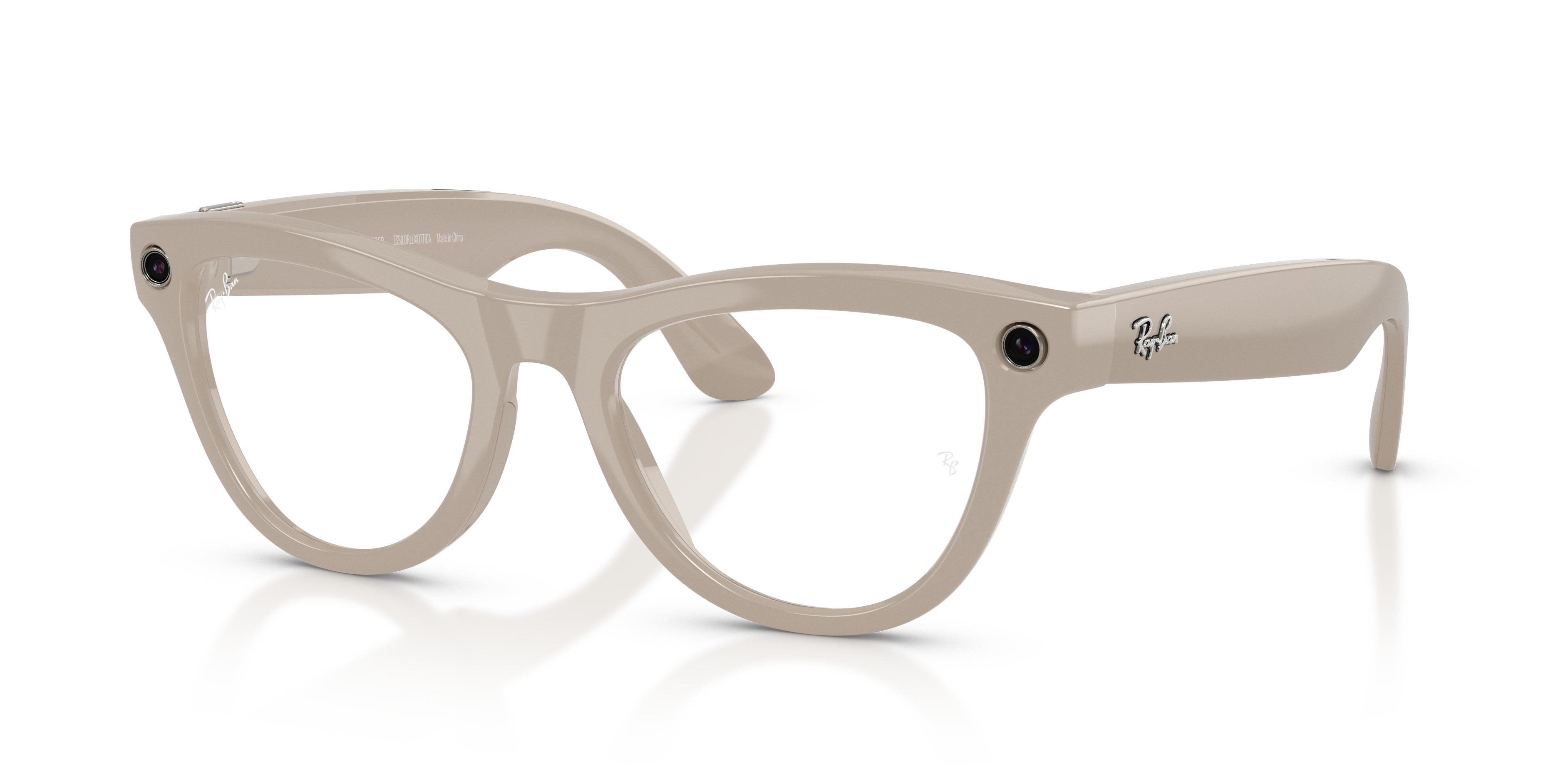 Ray-Ban Wearable, 0RW4010, 6700MF Chalky Grey, 52