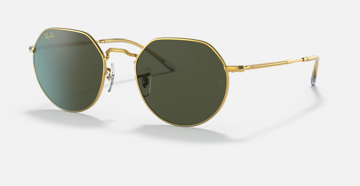 RAY-BAN JACK, 0RB3565, 919631 Gold, 51