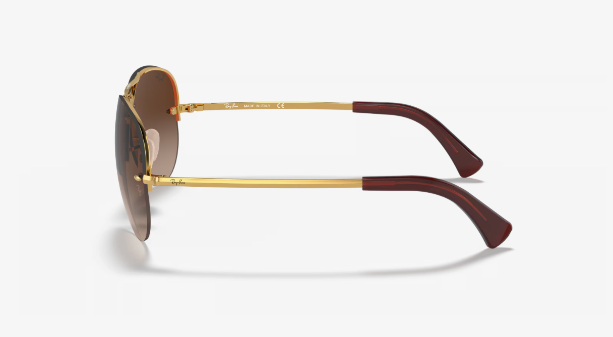 RAY-BAN RB3449, 0RB3449, 001/13 Gold, 59