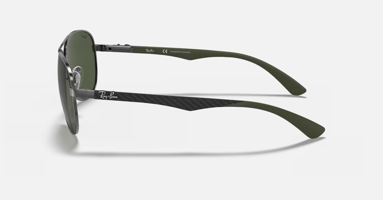 RAY-BAN CARBON FIBRE, 0RB8313, 004/N5 Gunmetal, 61