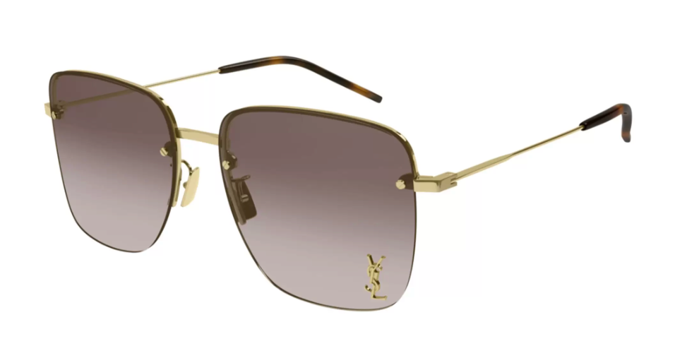 Saint Laurent, SL312M, 008 GOLD, 58