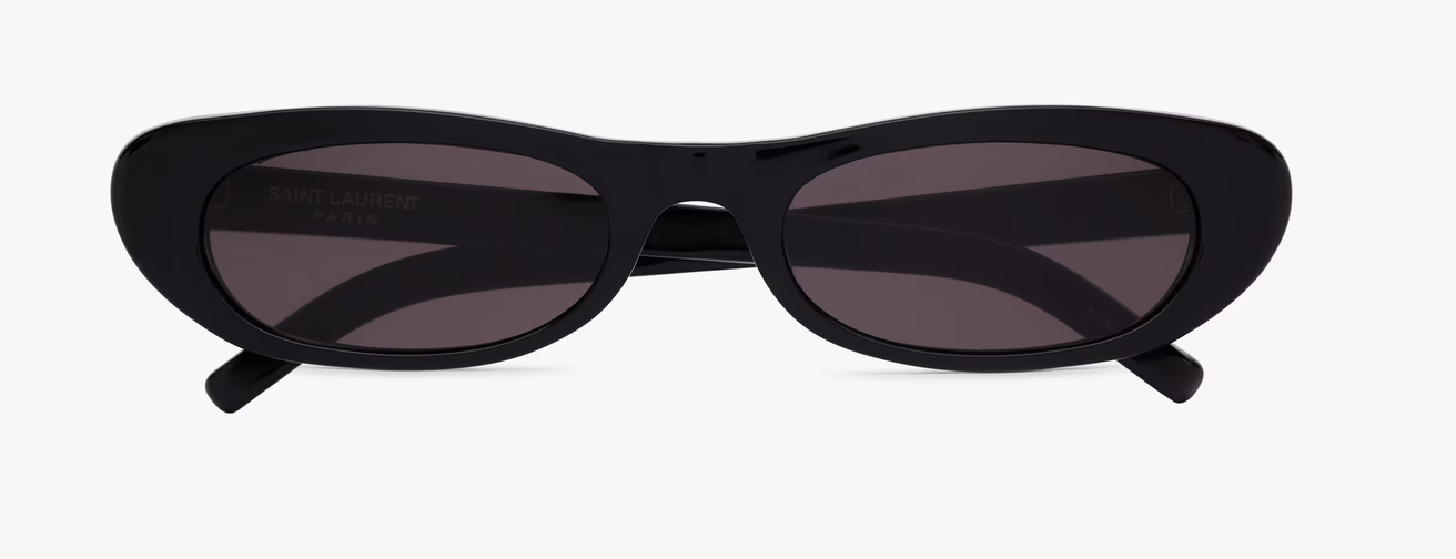 Saint Laurent, SL557 SHADE, 001 BLACK, 53
