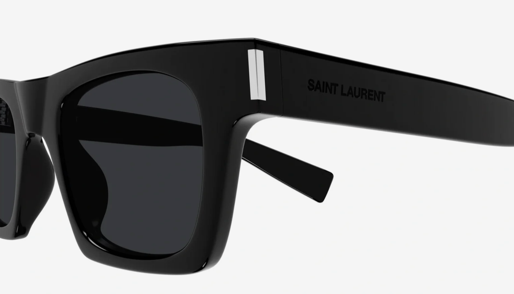 Saint Laurent, SL610F, 001 BLACK, 59