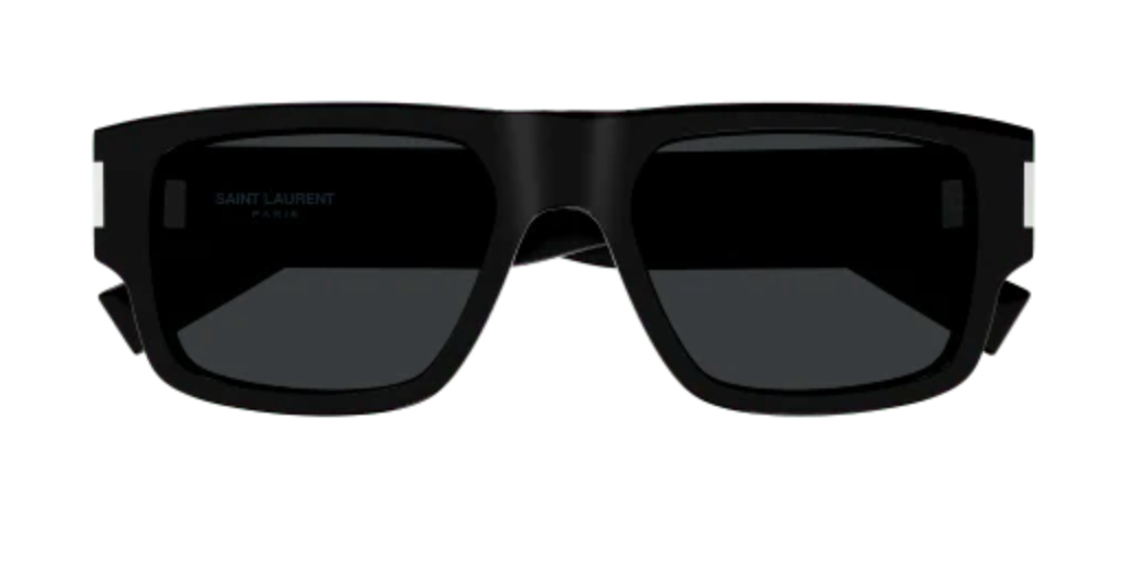 Saint Laurent, SL659, 001 BLACK, 55