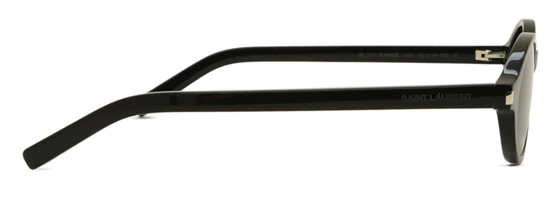 Saint Laurent, SL751 JEANNE, 001 BLACK, 50