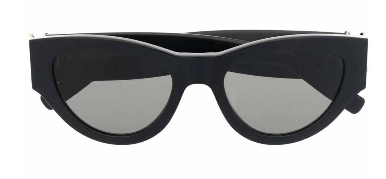 Saint Laurent, SLM94, 001 BLACK, 53