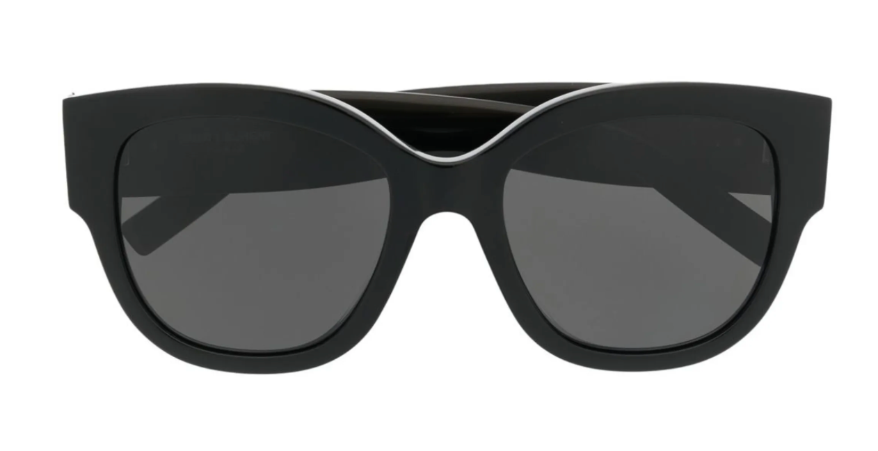 Saint Laurent, SLM95F, 001 BLACK, 56